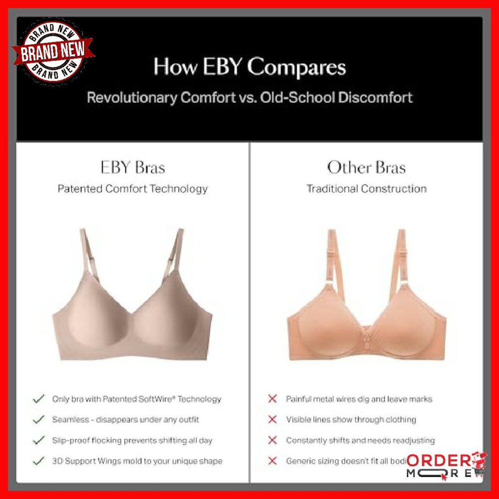 Seamless Wireless Bralette Adjustable Straps Remo… - image 7